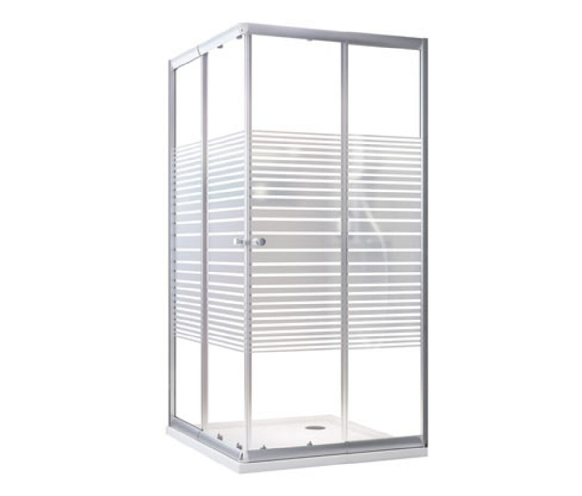 Bild 1 von Breuer® Dusche »Malta« Eckeinstieg mit Schiebetür