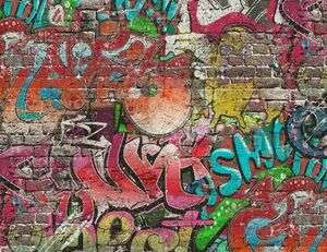 Papiertapete Graffiti