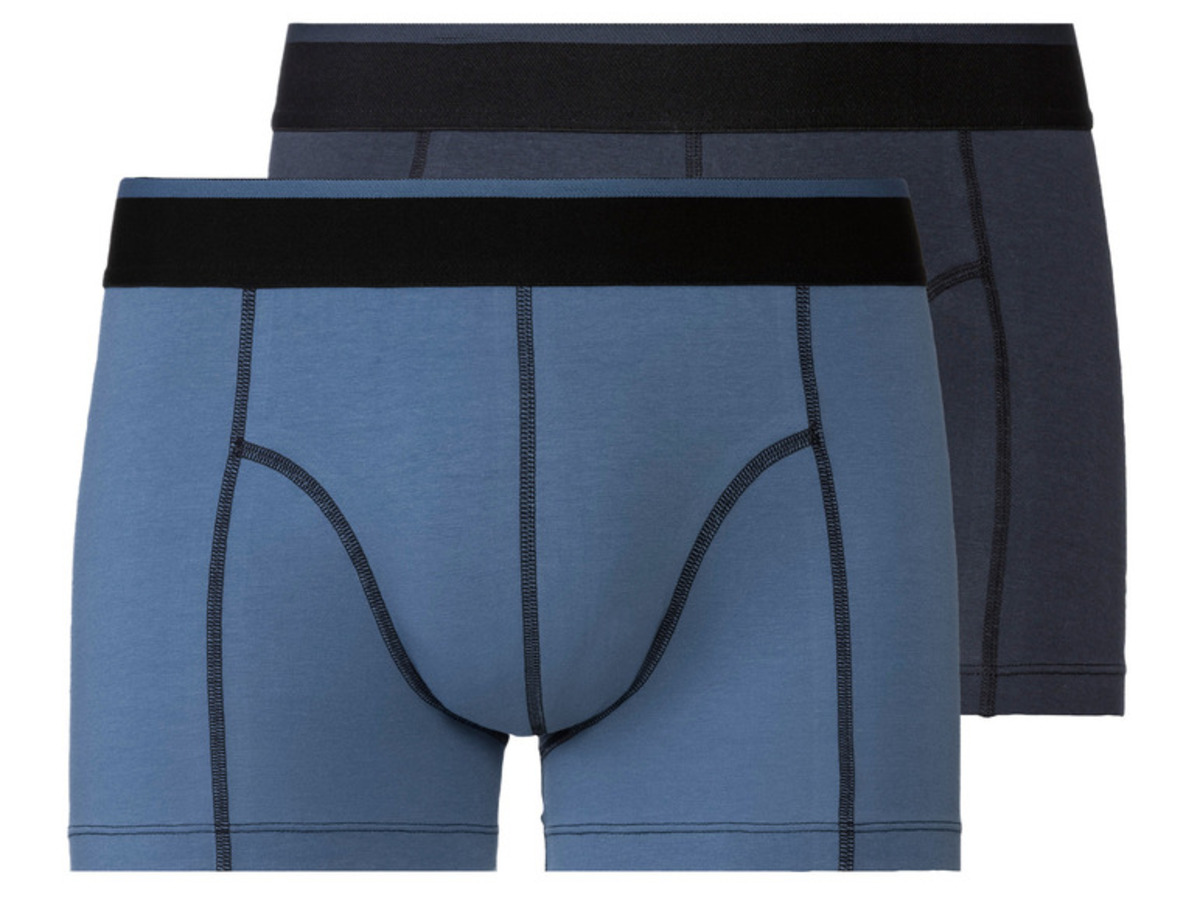 Bild 2 von LIVERGY® Herren Boxer, 2 Stück, mit hohem Baumwollanteil