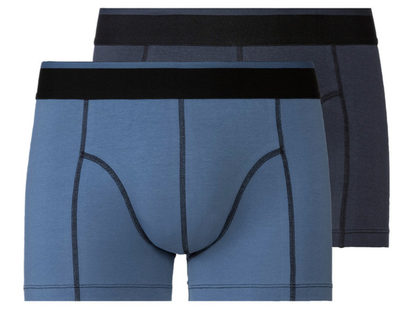 Bild 2 von LIVERGY® Herren Boxer, 2 Stück, mit hohem Baumwollanteil