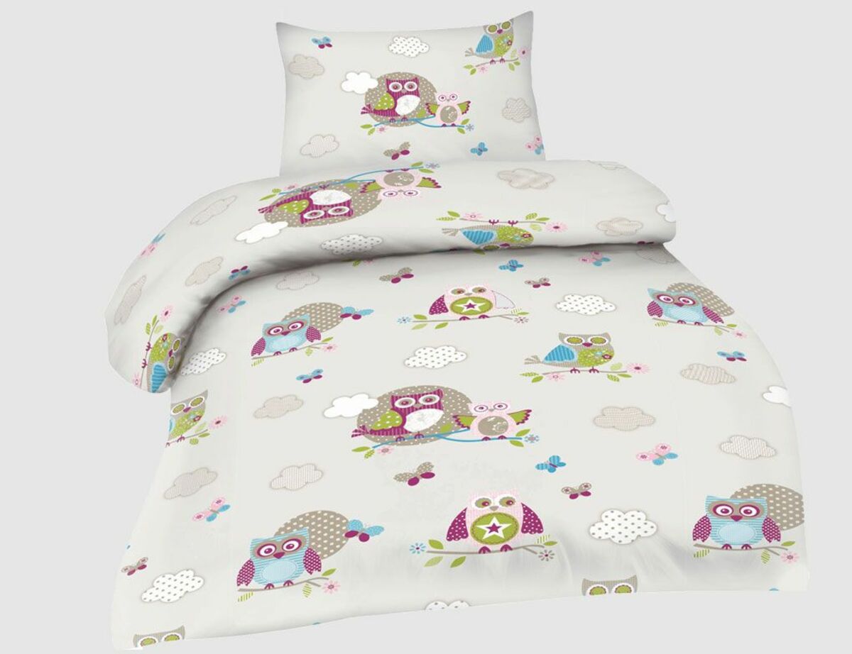 Bild 1 von Kinderbettwäsche Eule