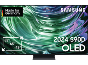 SAMSUNG GQ77S90D OLED TV (Flat, 77 Zoll / 195 cm, 4K, SMART TV, Tizen), Graphite Black
