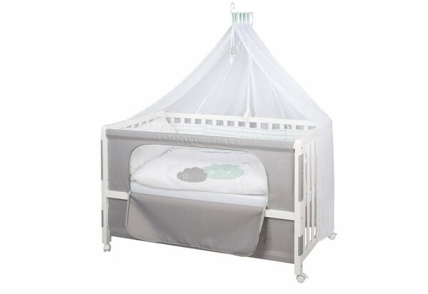 Bild 1 von roba® Babybett »Room Bed - Dekor Happy Cloud«, als Beistell-, Kinder- und Juniorbett verwendbar