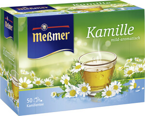 Meßmer Tee Kamillen 50ST 75G
