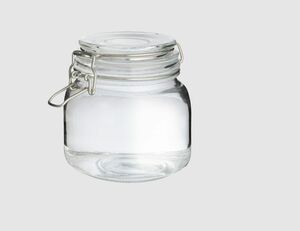 Einmachglas mit Bügelverschluss