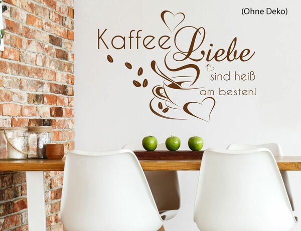 Bild 1 von Wandtattoo Kaffee & Liebe