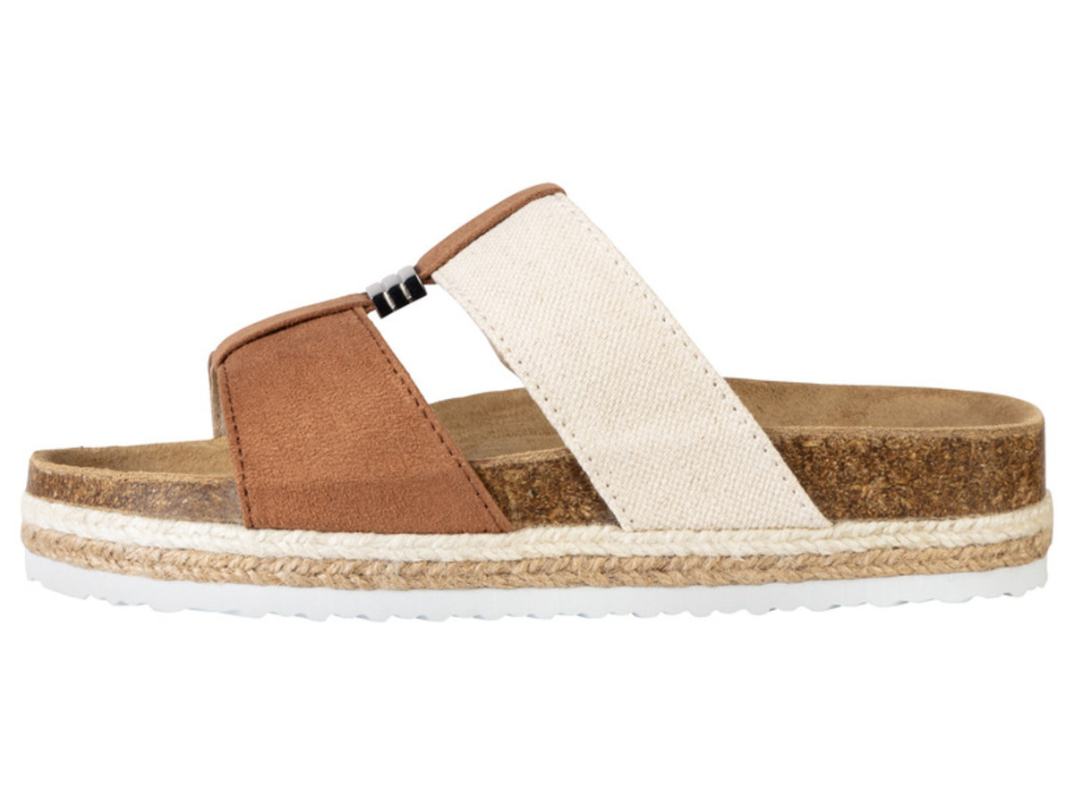 Bild 3 von esmara® Damen Pantoletten mit Lederdecksohle