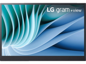 LG 16MR70.ASDWU gram + view 16 Zoll WQXGA Portabler Monitor (3 ms Reaktionszeit, 60 Hz), Silber