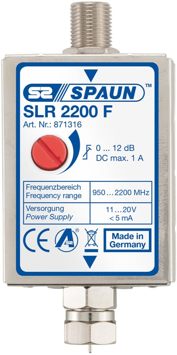 Bild 1 von Spaun SLR 2200 F Leitungsentzerrer