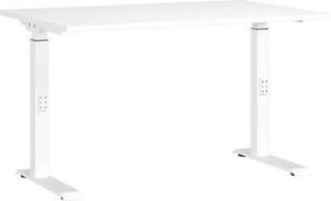 Schreibtisch Ribera in Weiß, Weiß