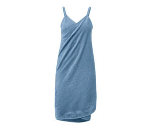 Handtuch-Kleid, blau