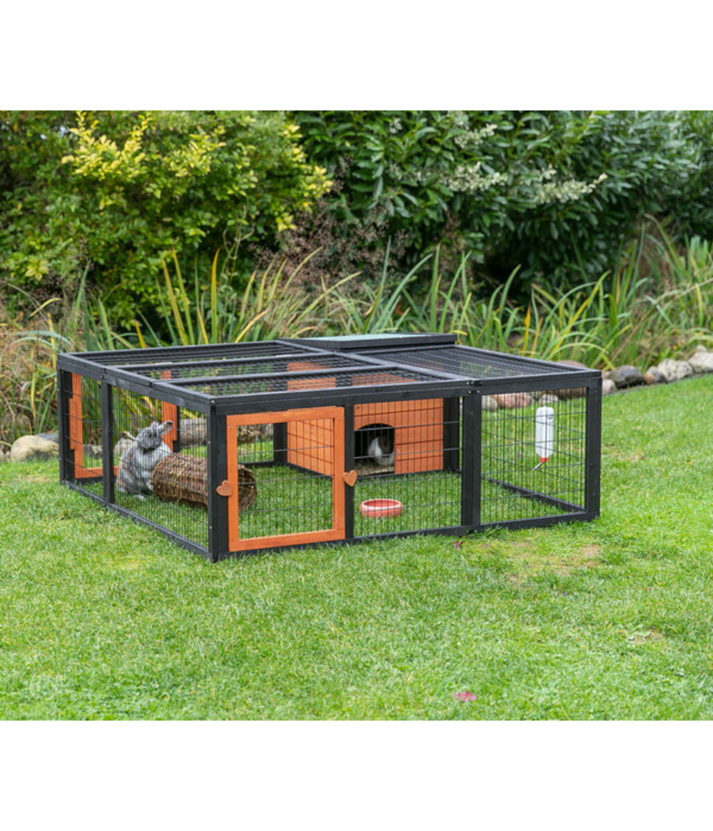 Bild 2 von Trixie Freilaufgehege mit Abdeckung, ca. B150/H53/T150 cm