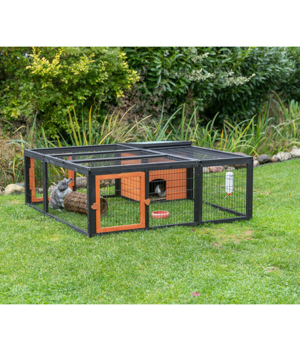 Bild 2 von Trixie Freilaufgehege mit Abdeckung, ca. B150/H53/T150 cm