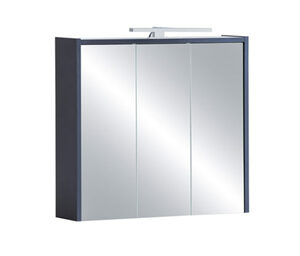 Spiegelschrank »Lovis«, nachtblau, 65 cm