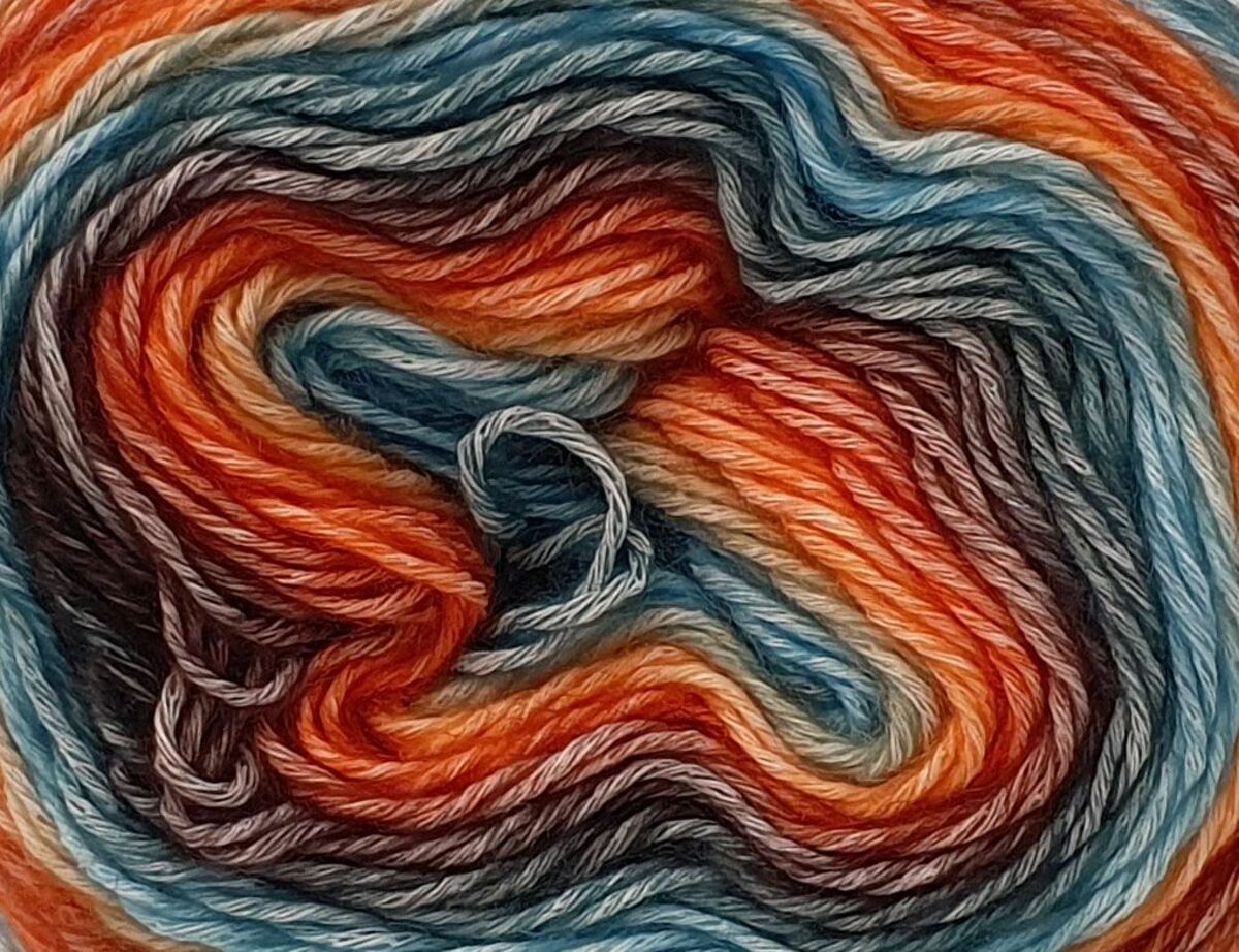 Bild 2 von Strickgarn Regenbogen