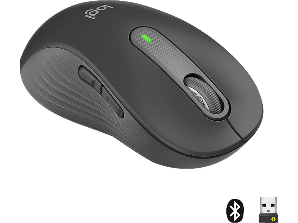 Bild 1 von LOGITECH Signature M650 L Left kabellose Maus, Graphite, Graphite