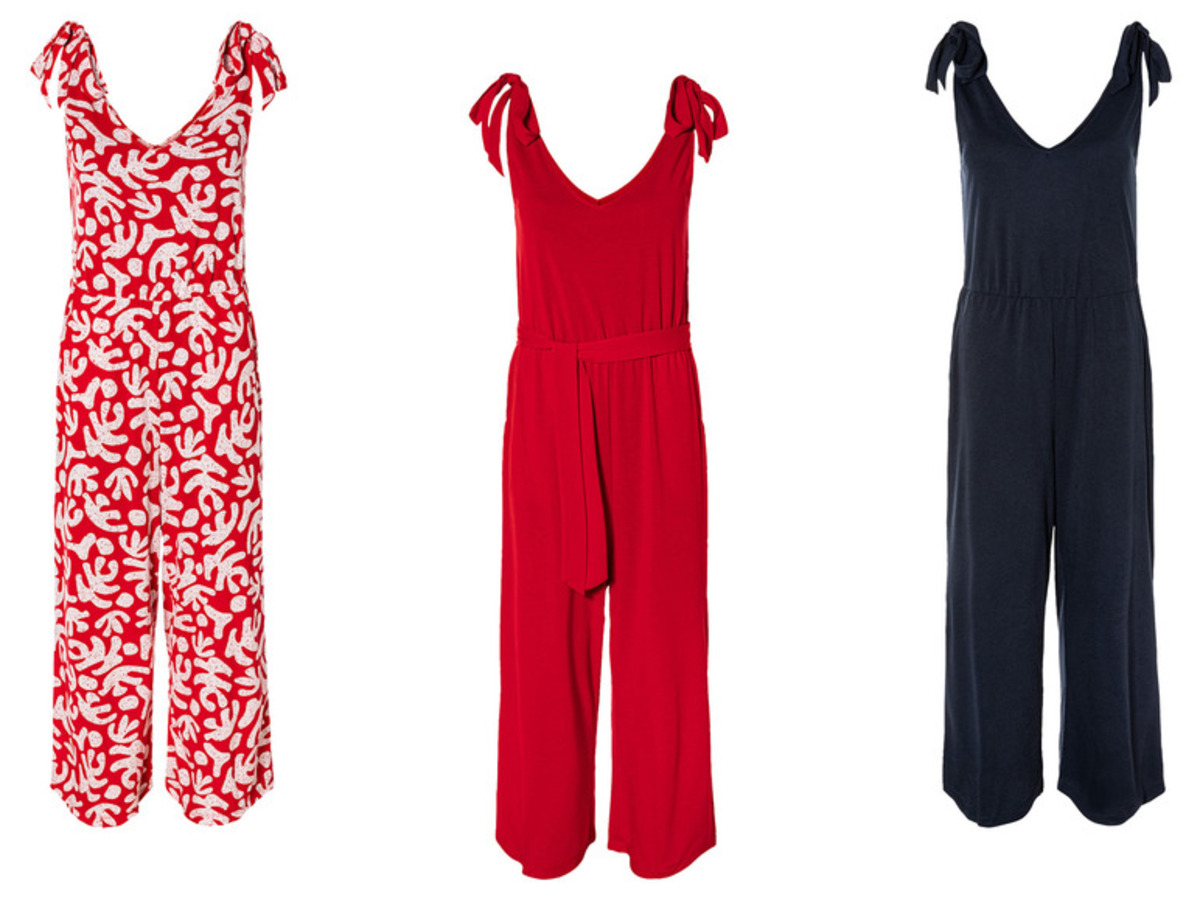 Bild 1 von esmara® Damen Jumpsuit mit V-Ausschnitt