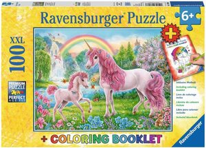 Ravensburger Puzzle »Magische Einhörner«, 100 Puzzleteile, Made in Germany, FSC® - schützt Wald - weltweit