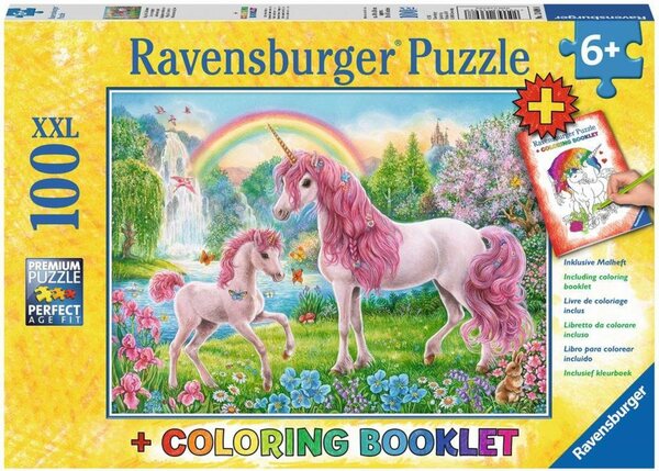 Bild 1 von Ravensburger Puzzle »Magische Einhörner«, 100 Puzzleteile, Made in Germany, FSC® - schützt Wald - weltweit