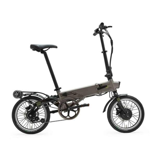 Bild 1 von FLEBI Elektro-Klapprad Supra 4.0+ Titanium | 16-Zoll-Räder | Akku 14Ah