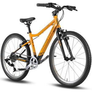 PROMETHEUS BICYCLES Kinderfahrrad 24 Zoll ab 7 Jahre Superleicht 8 Gang SRAM Fahrrad Orange Schwarz