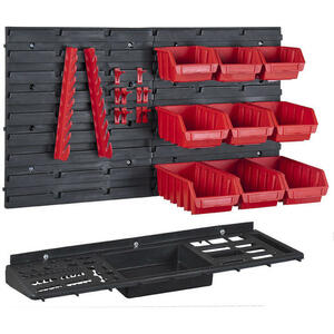Werkzeug-toolbox Schwarz B/h/l: Ca. 40x14,5x60 Cm
