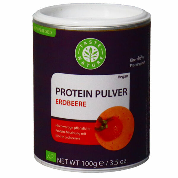 Bild 1 von Taste Nature BIO Protein Pulver Erdbeere