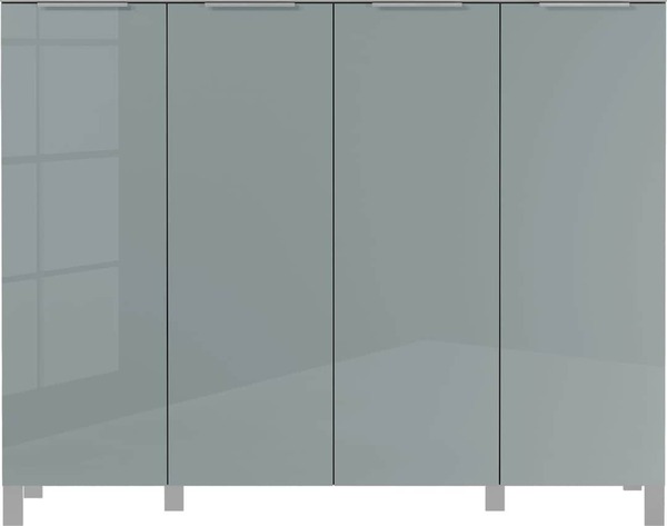 Bild 1 von vito Schuhschrank SIRIANO 160 x 127 cm silbergrau/ anthrazit