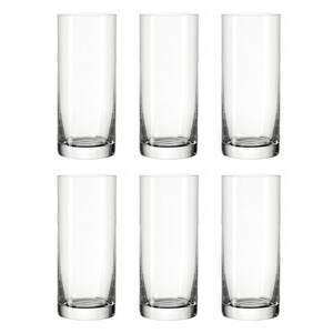 LEONARDO 6er Set Glas / Becher L EASY+ 350 ml