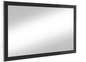 Spiegel VENTINA mit Glasrahmen in Anthrazit ca. 120 x 77 cm