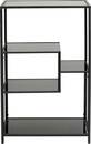 Bild 1 von KARE DESIGN Regal LOFT 60 x 100 cm schwarz - Stahlgestell - 3 Fächer mit 4 Ablagen