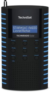 Technisat TechniRadio Solar Taschenradio schwarz/blau
