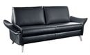 Bild 1 von MONDO 2-Sitzer Sofa Lederbezug Smoke