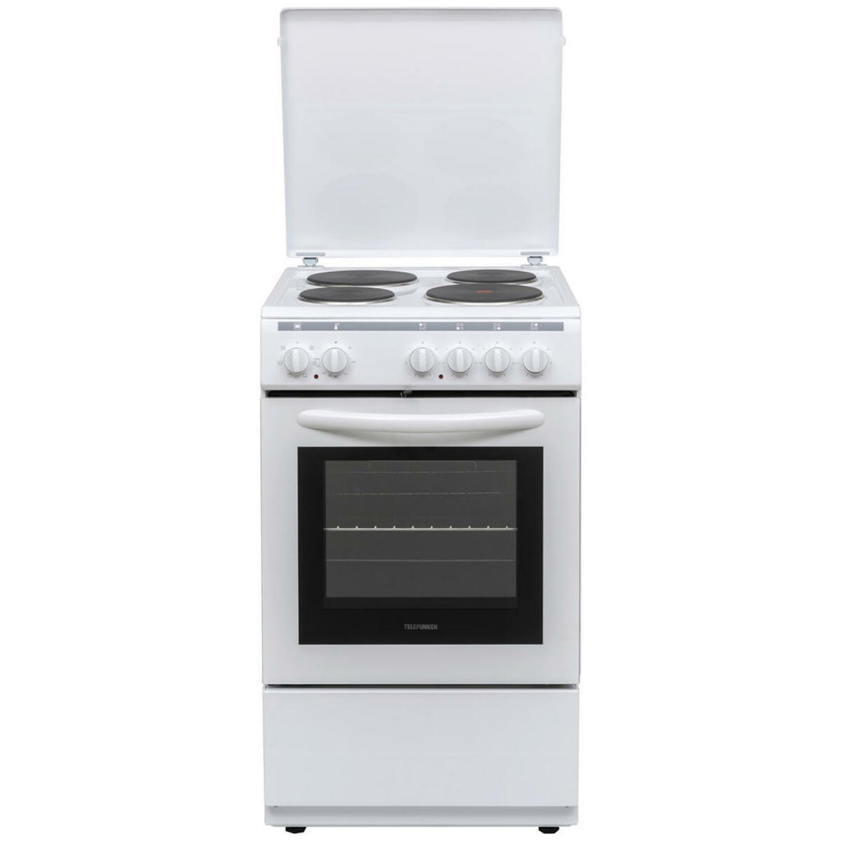 Bild 1 von Telefunken Stand-elektroherd Tf-fh-50-k4 Weiß B/h/t: Ca. 50x85x50 Cm