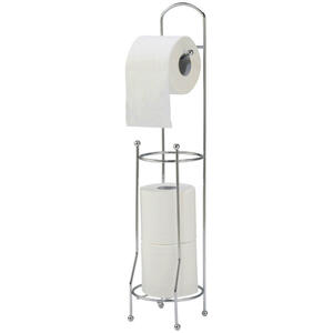 Stand-WC-Garnitur mit Toilettenpapier Reservoir