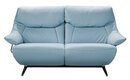 Bild 1 von MONDO 2-Sitzer Sofa MALU Lederbezug Sky ca. 160 x 105 x 92 cm