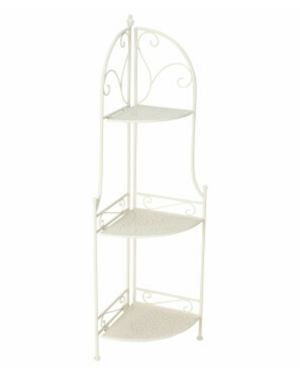 Bild 1 von Zusammenklappbares Pflanzenregal, ca. 31 x 31 x 117 cm, creme