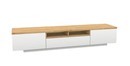 Bild 1 von vito Lowboard SAM 220 x 43 x 50 cm Holznachbildung braun/weiß