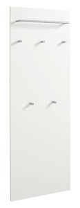 VOSS Garderobenpaneel SALEA 60 x 170 cm Lack weiß