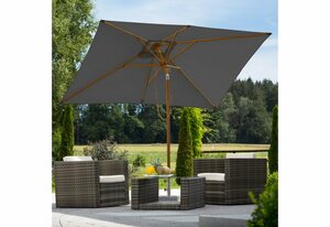 Schneider Schirme Sonnenschirm »Malaga«, LxB: 300x200 cm, abknickbar, ohne Schirmständer