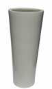 Bild 1 von Konische Bodenvase /Vase aus Keramik H 55 /Ø 24 Weiß glänzend