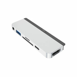 Hyper 6-in-1 iPad Pro USB-C Hub, Silber