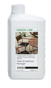 ZEBRA 1,0 l Teak- und Hartholz Reiniger GREEN LINE