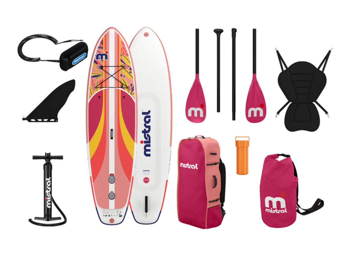 Bild 1 von Mistral SUP Allround-Vivid mit Doppelkammersystem, 2-in-1, aufblasbar