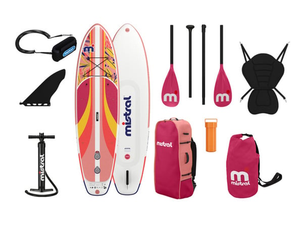 Bild 1 von Mistral SUP Allround-Vivid mit Doppelkammersystem, 2-in-1, aufblasbar