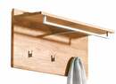 Bild 1 von VALMONDO Wandgarderobe PUREA Eiche massiv ca. 80 x 41 x 30 cm