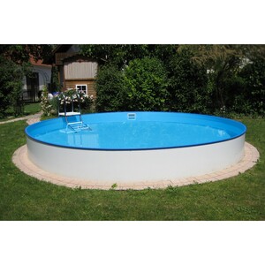 Summer Fun Stahlwand Pool-Set BOLOGNA Aufstellbecken Ø 200 x 120 cm