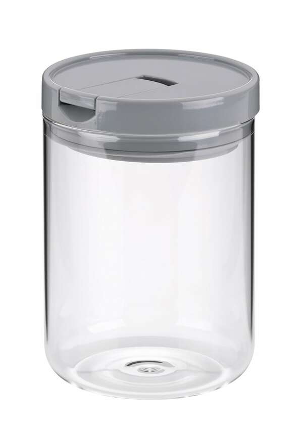 Bild 1 von kela Vorratsdose ARIK 900 ml Glas grau