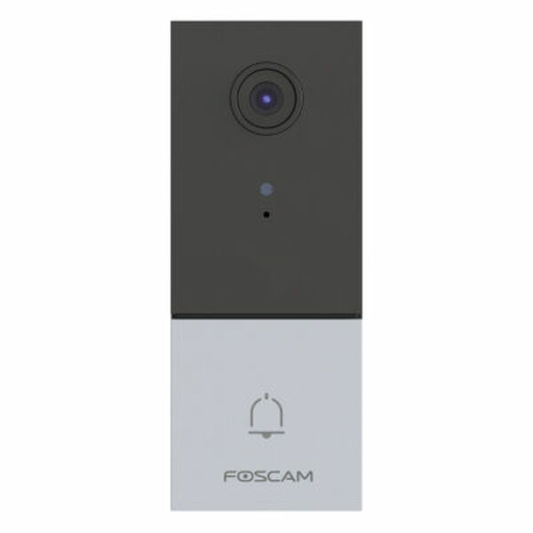 Bild 1 von Foscam VD1 Videotürklingel mit Gesichtserkennung [2K QHD, Dualband-WLAN, Kompatibel mit Amazon Alexa & Google Assistant]