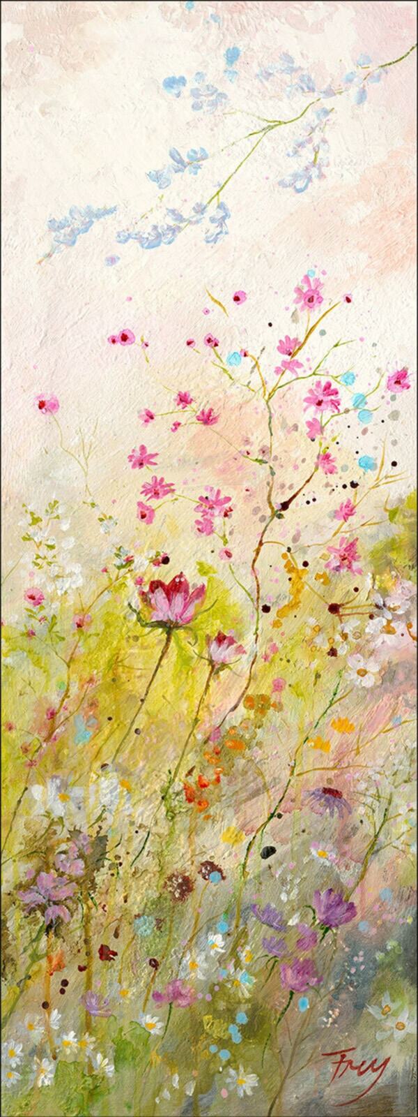 Bild 1 von PRO ART Canvas-Art Bild FLOWER LANDSCAPE III 80 x 30 cm mehrfarbig